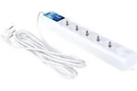Фильтр-удлинитель Power Cube [SPL6-16-P-5М] PC PRO, 5м, 6 розеток LC контур, 16А/3,5 кВт