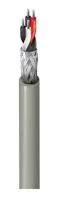 9829 Belden компьютерный (RS232/422) кабель "витая пара", 24AWG (0,205 мм2), изоляция полиропилен, экран алюминий-полиэстер 100%, диаметр 7,39 мм, цвет хром, RapcoHorizon