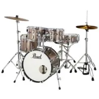 PEARL RS585C/C707 (RS585C/CA707, RS585C/CB707, SOL5001P)  - акустическая барабанная установка серии Roadshow.Комплектация: 18" х 12" бас барабан, 10" х 7" том, 12" х 8" том, 13" х 5" малый барабан, 14" х 10" напольный том, стойка для тарелки, Hi-Hat стойк