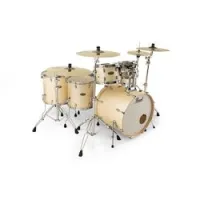 Pearl dmp926s/ c215  ударная установка из 6-и барабанов, цвет satin gold meringue, (4 коробки)