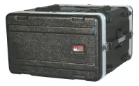 GATOR GR-6L - рэковый кейс на 6U, стальные рельсы, пластик
