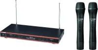 INVOTONE WM210 - Радиосистема VHF 174-216мГц. двухантен. с двумя руч.микрофонами80…10000...