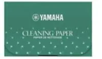 ZM19060 Yamaha CP3 Cleaning paper. Бумага для пропитки подушек без пудры (70 листов)