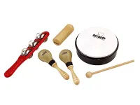 MEINL NINOSET1 Комплект перкуссии для детей - сумочка, 5 предметов
