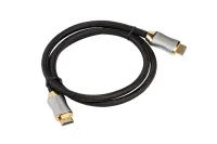 Кабель HDMI Wize [WAVC-HDMI8K-5M] 5 м, v.2.1, 19M/19M, 8K/120Hz/60Hz, 4K/144Hz/120Hz 4:4:4, eARC, HDCP 2.3/EDID/ HEC/CEC/ DDC, 26 AWG, ультравысокоскоростной, позол.разъемы, 24 карат, черный, пакет