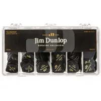 Dunlop 485003 celluloid black teardrop display  коробка с медиаторами, hv, md, th по 144 шт. , 432 шт