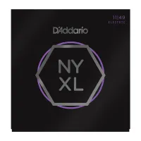 NYXL1149 NYXL Комплект струн для электрогитары, никелированные, Medium, 11-49, D'Addario