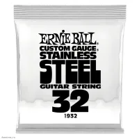 ERNIE BALL 1932 Stainless Steel .032 - Струна одиночная для электрогитары