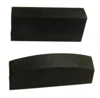 Viola upper nut Acura AS-EQA231 - Grade A ebony viola upper nut