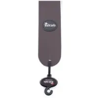 Blacksmith ls-0201 brown  ремень для гитары, кожа, 60 мм, коричневый, спилок, кругл концы
