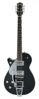Gretsch G6128T-GH George Harrison Signature Duo Jet, Bigsby, Rosewood F-board, Black Электрогитара именная, цвет черный