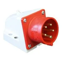 PCE Вилка настенная 32А/230V/3P+E/IP44 524-9