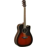 Yamaha A1R TBS  электроакустическая гитара, задняя дека и обечайка из палисандра, цвет TBS