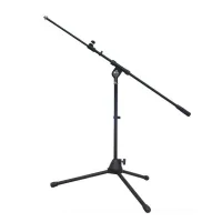 ECO MS096T Black Телескопическая микрофонная стойка журавль , длинна стрелы 56-86см. высота 92-158см., матовый черный, 2,4 кг,