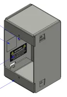 ETC ECPB PB1 1-Gang Surface Mount Back Box Black, 2,5" Монтажная коробка для установки на стену модуля NET3 / HERITAGE / INSPIRE и др., типоразмер 1 gang. Cтандарт RACO 690, глубина - 64 мм. (2,5"), ширина - 70 мм., высота - 115 мм. Цвет коробки - черный 
