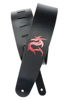 25L-DRG Icon Collection Ремень для гитары, кожаный, рисунок «Dragon», Planet Waves