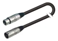 ROXTONE MXX001/5 (discontinued) Кабель микрофонный, MC005 (D 6,8мм), XLR(3P)(RX001F) -  XLR(RX001M), 5м
