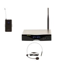 Radiowave UHS-401B радиосистема с 1 черным головным микрофоном