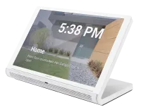 Crestron TS-1070R-W, настольная cенсорная панель управления 10,1 дюйма, с приложением Crestron Home ™ OS. Поддерживает потоковое видео H.265 / H.264, внутреннюю связь Rava® SIP, подключение к сети Wi-Fi® и сетевое питание PoE +, белый