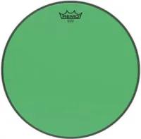 REMO BE-0316-CT-GN Emperor® Colortone™ Green Drumhead, 16' цветной двухслойный прозрачный пластик, зеленый