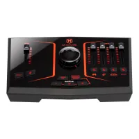 M-Game Solo - Стриминговый USB-аудиоинтерфейс/микшер со светодиодной подсветкой, семплером, формированием голоса и эффектами в сочетании с профессиональным аудиоинтерфейсом.