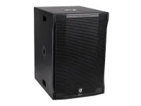 Сабвуфер Intrend [ILS-S315A] активный, корпусной. 3-канальный усилитель; 15"НЧ, 38-150 Гц, SPL 130 дБ, НЧ 2000 Вт + ВЧ 2х 800 Вт, 8 Ом. Крепление для установки штанги M20. Цвет чёрный, корпус дерево.