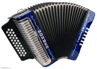 HOHNER Corona III BbEbAb dark blue - Аккордеон диатонический