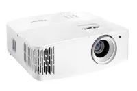 Проектор Optoma [4K400x] DLP, 4K UHD (3840x2160), 4000 Lm, 1000000:1,16:9; TR 1.5:1-1.66:1; HDMI 2.0 x2;  AudioOut S/PDIF x1; AudioOut 3,5mm x1;12V trigger, RS232; 10W; 3,98 кг, белый