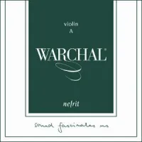 Violin string set Warchal Nefrit 100B - Комбинированные струны Nefrit подходят для инструментов, требующих значительного давления смычка. Струна ми с шариком.