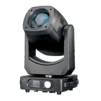 STAGE4 CONDOR BEAM 260 Поворотная  «голова» (BEAM). USHIO 260W<br>  DMX 16 кан., угол луча 3,8' , цвета: 14+открытый, 14 статических гобо + открытый, непрерывная смена гобо, моторизованный фокус, диммер 0-100%, PAN/TILT 540 х 270 град., 2 вращающихся приз