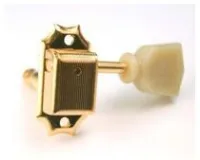 Gotoh sd90-hapm-sl-g  колки локовые, автозажим, регулируемые, vintage, 3+3, gold, пластик, тюльпан