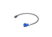 Переходник Male Schuko - Female CEE16A/3P  IP44 XTREM 3G2.5 1 м. 9110010