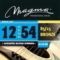 Комплект струн для акустической гитары Magma GA140B85