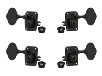 GB10-B-L2+R2 Колки для бас-гитары 2+2, черные, Gotoh