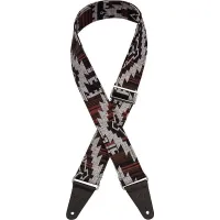FENDER Zion Strap BLACK AZTEC ремень для гитары, цвет черный