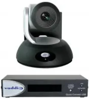 Vaddio RoboSHOT 12 QUSB - Комплект HD PTZ камеры RoboSHOT 12 с блоком передачи сигнала на 30,48 м и USB выходом, видеовыходы HDMI (DVI-D) и YPbPr до 1080p/60,12х оптический zoom