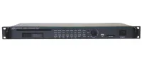 JEDIA JMPR-110 CD/MP3-плеер, FM-тюнер, вход USB, SD-карта Два независимых выхода. Регулированный выход, разъемы XLR и RCA, поддержка форматов CD, CD-R, CD-RW, MP3, USB MP3 Антишок Высота 1U