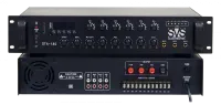 SVS Audiotechnik STA-180 Радиоузел 6 зон, 70/100 В (4, 8, 16 Ом), усилитель мощности 180 Вт