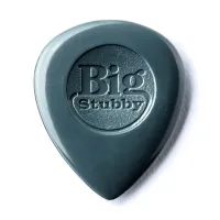 445P3.0 Nylon Big Stubby Медиаторы 6шт, толщина 3,0мм, Dunlop