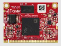 AUDAC ANM88 Dante™/AES67 networked audio module with 8x8 license for LUNA-U