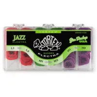 Dunlop 4720 tortex jazz iii display  коробка с медиаторами, 2 формы, 3 размера, 216 шт.