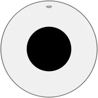 Пластик для большого барабана Remo Controlled Sound Clear Top Black Dot CS-1340-10