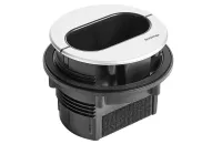 Аксессуар для настольного монтажа BIAMP [EasyConnect MC1] Tabletop cable grommet