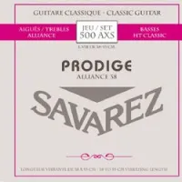 Savarez 500axs  комплект струн для классической гитары 1/2, стандартное натяжение