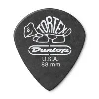 Dunlop 482r088 tortex pitch black jazz iii 72pack  медиаторы, толщина 0.88 мм, 72 шт.