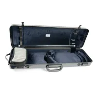 Кейс для скрипки Bam Hightech Oblong Black Metallic Silver 4/4