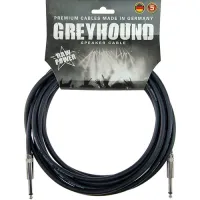 Аудио кабель Klotz Greyhound GRYS100, моно, джек 6.35 - джек 6.35, 10 м