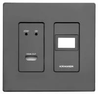 Kramer WP-DEC7/US-PANEL-SET-D(B)- Комплект лицевых панелей для декодера WP-DEC7/US-D(W), цвет черный