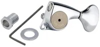 Guitar machine heads Gotoh SGL510Z-L5-C - Guitar machine heads with L3+R3 placement, standard peg, 1:21 ratio and L5 handles, C finish, chrome-plated