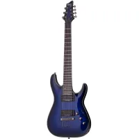 Schecter BLACKJACK SLS C-7 P STBB Гитара электрическая семиструнная, крепление грифа:клеенный